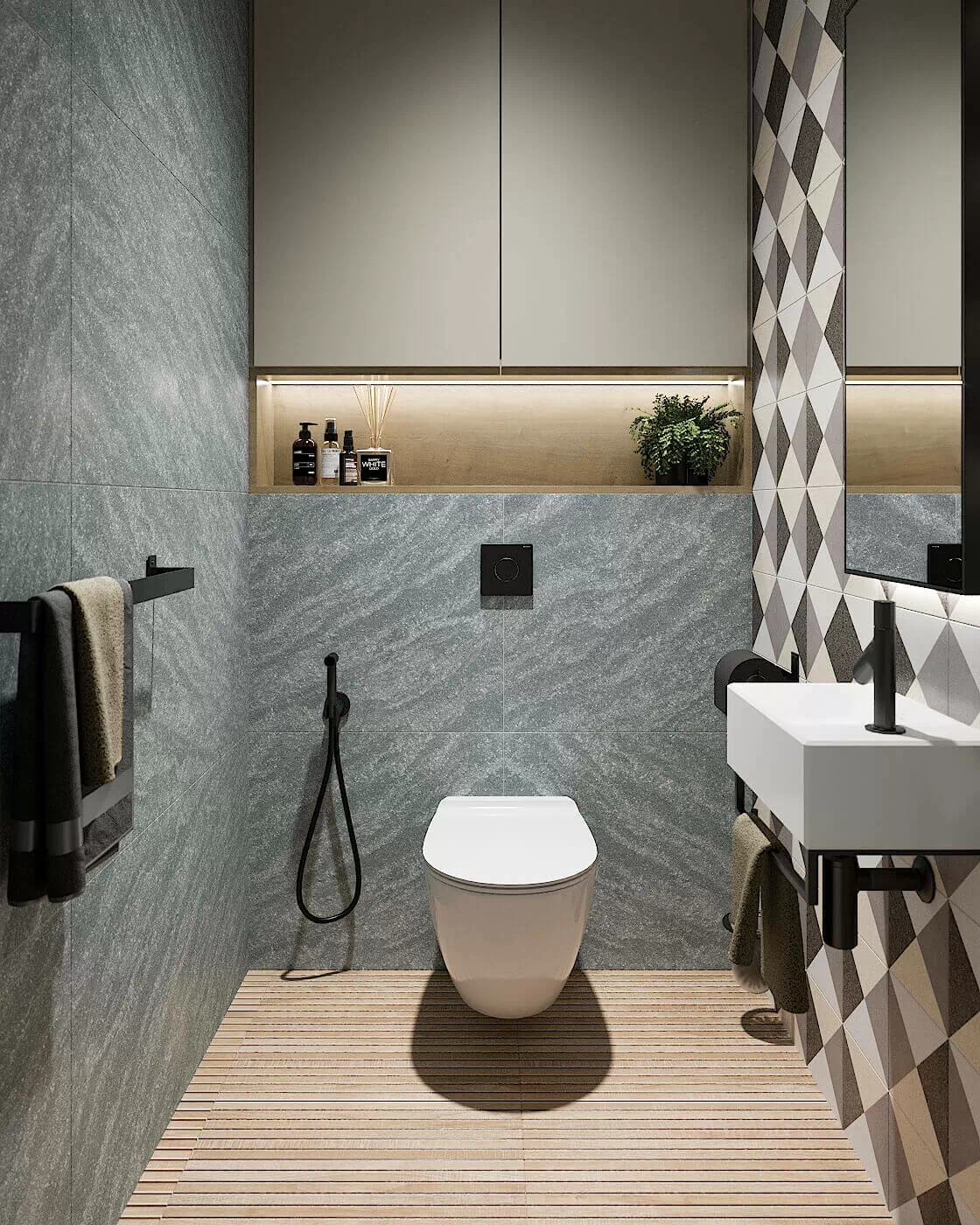 Керамогранит Artwood Chevron Maple R11 120x60