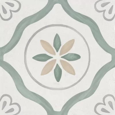 Керамогранит Sirocco Green Petals 22,3x22,3