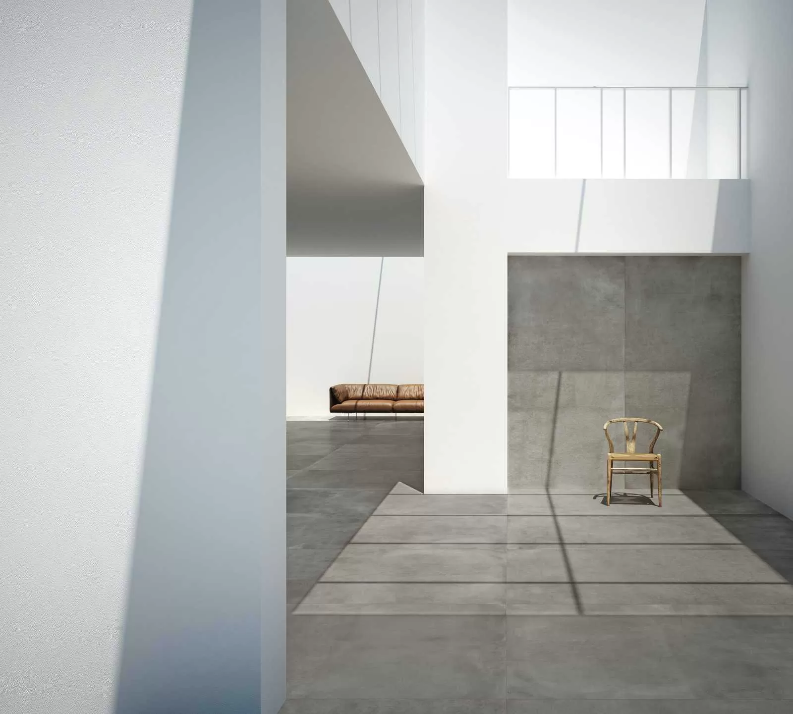 Керамогранит M386 Grande Concrete Look White Stuoiato 12mm 162х324