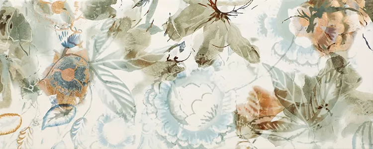 Плитка Bellagio Decor Bianco 20х50 (GB-18)