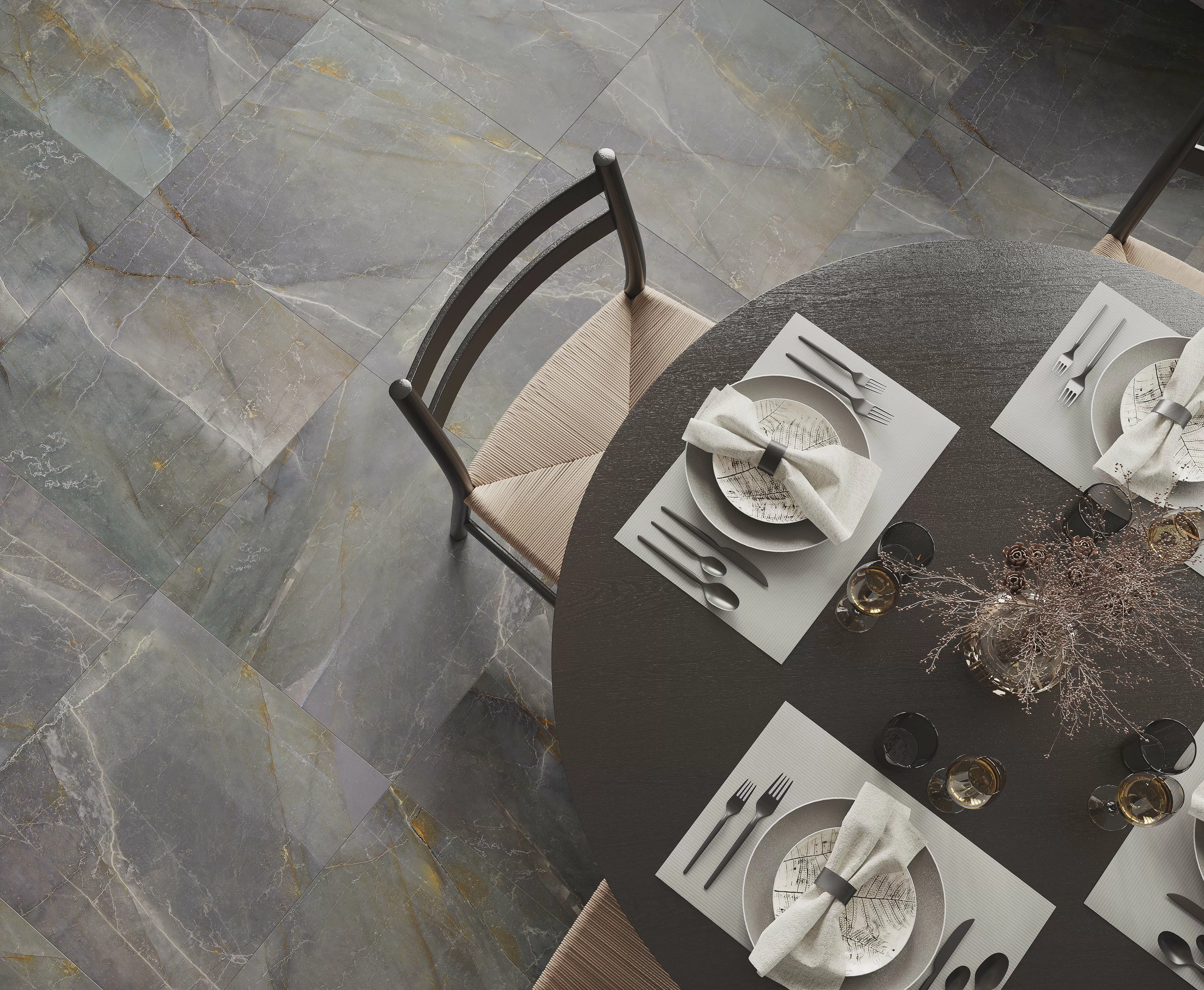 Керамогранит SH 0053 Shade темно-серый 60х60