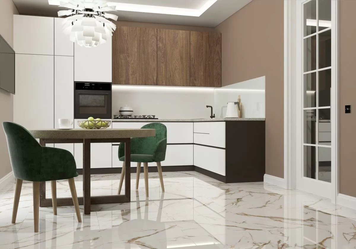 Керамогранит R_PR1003 Calacatta Gold Polished 60x60