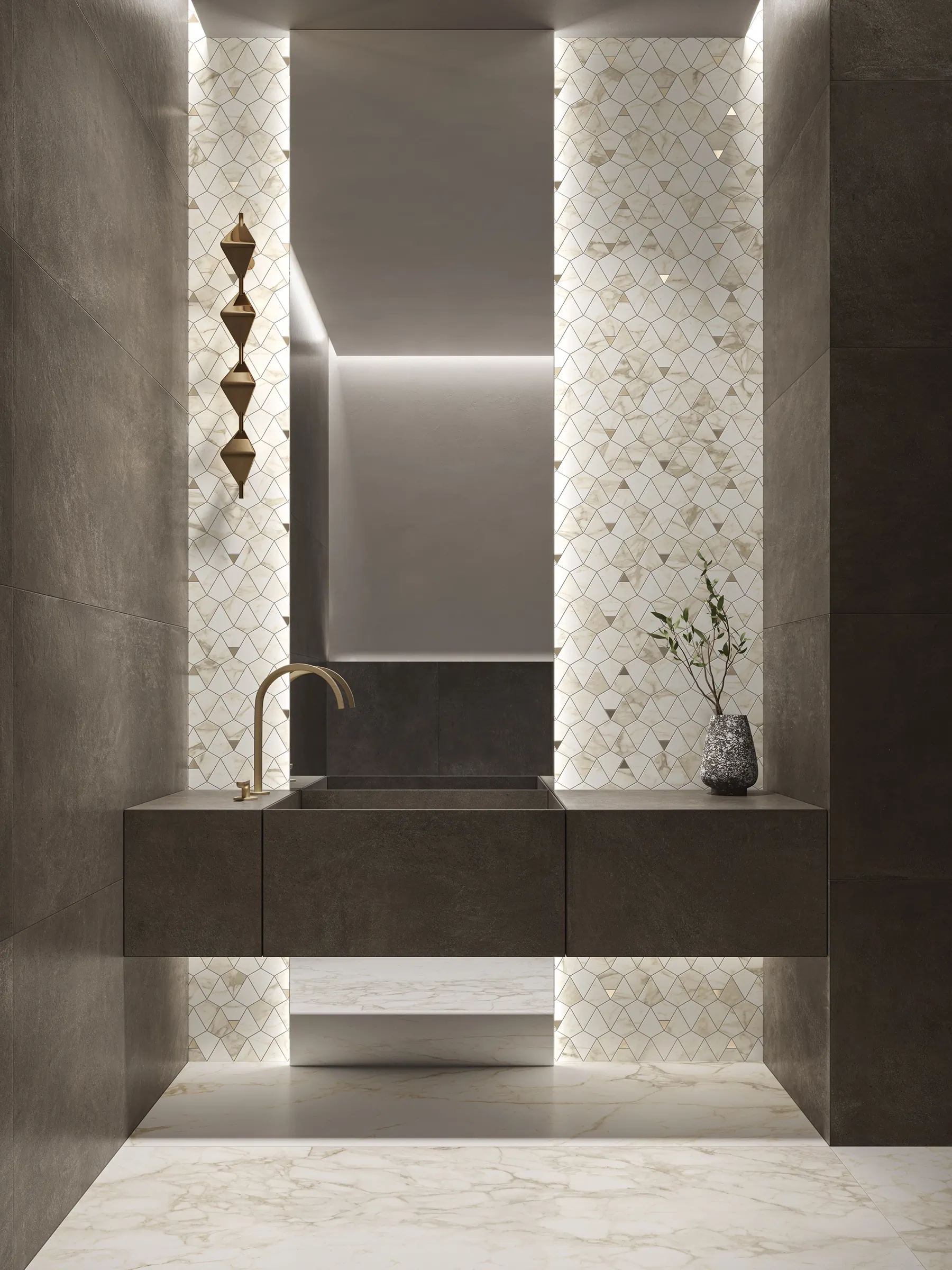 Керамогранит 610015000673 Glass Coral Lux 80x160