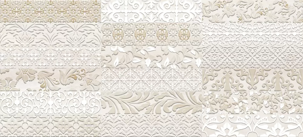 Плитка Atria вставка бежевая (AN2G011) 20x44