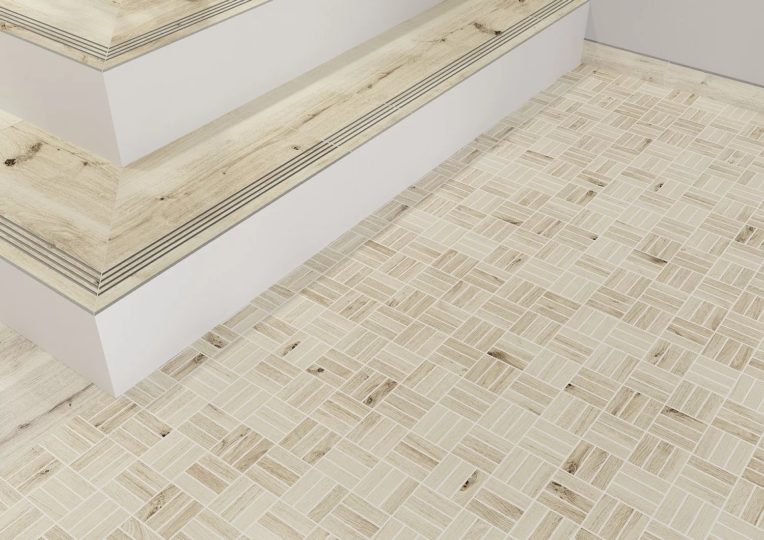 Керамогранит WS5A156 Плинтус Woodhouse темно-бежевый 7x59,8