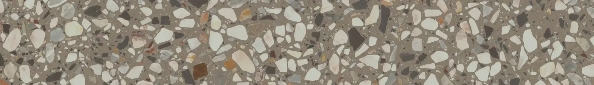 Керамогранит KM6060G0011RBT6 Плинтус Бричиола серый матовый обрезной 60x9,5x0,9