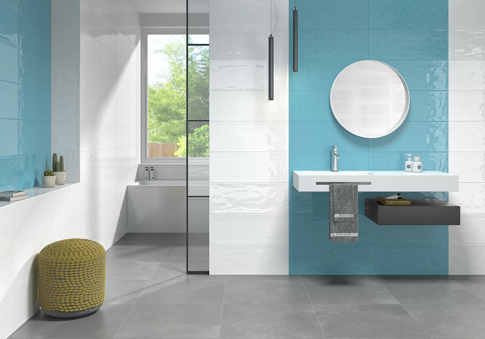 Плитка Rev. DECOR DIVERSO ROSA SLIMRECT PRI 25x65