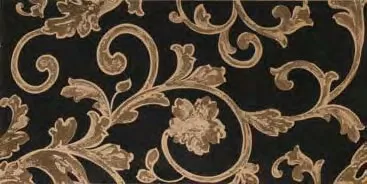 Керамогранит 262690 PANNELLO BAROCCO NERO/ORO MIX 39x78