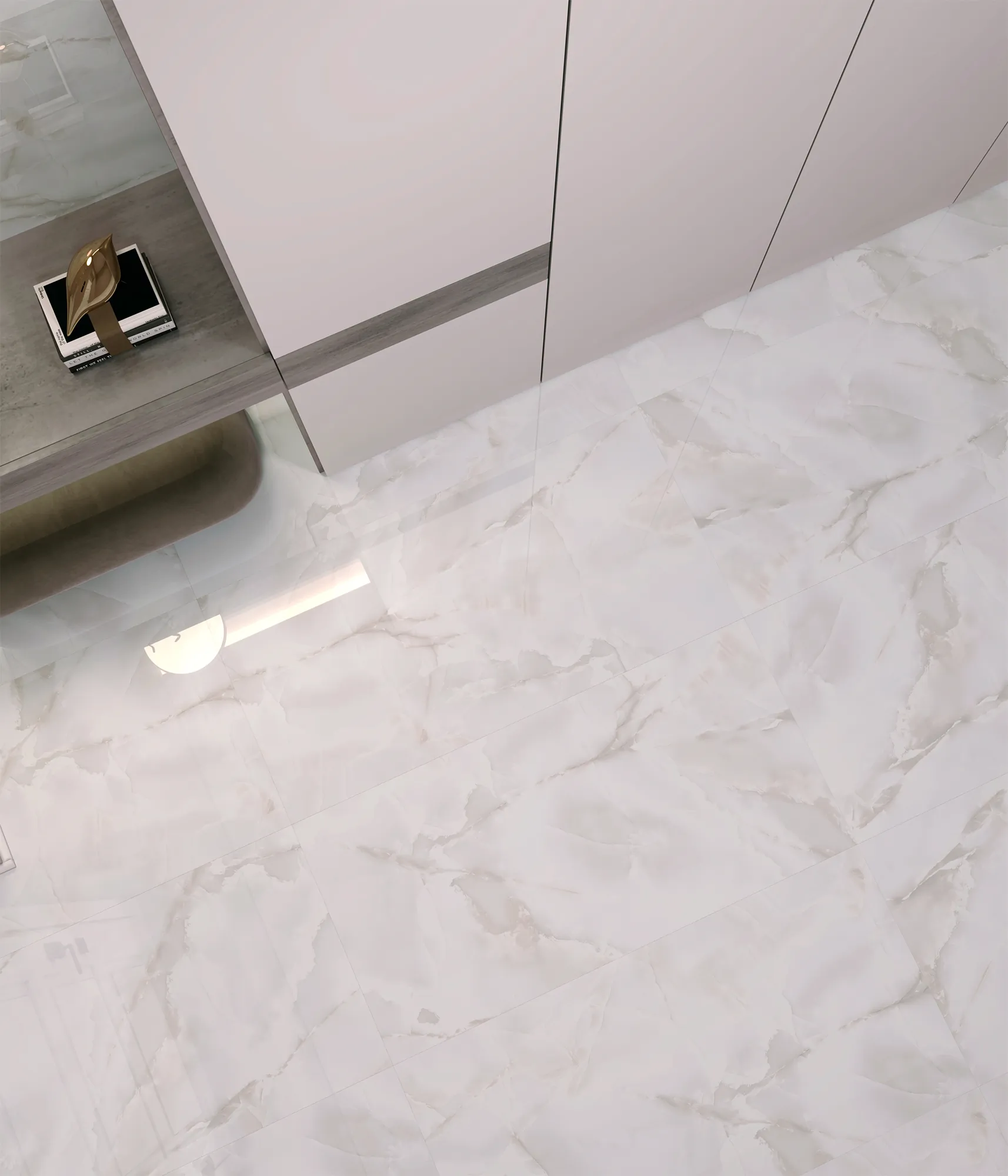 Керамогранит FP1017-A Primo Onyx Grey Full Polished 60x120