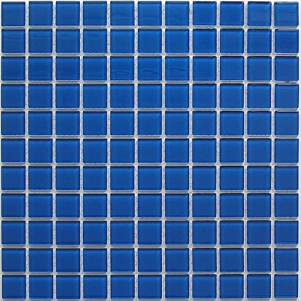 Мозаика Deep blu (стекло) 25*25 300*300