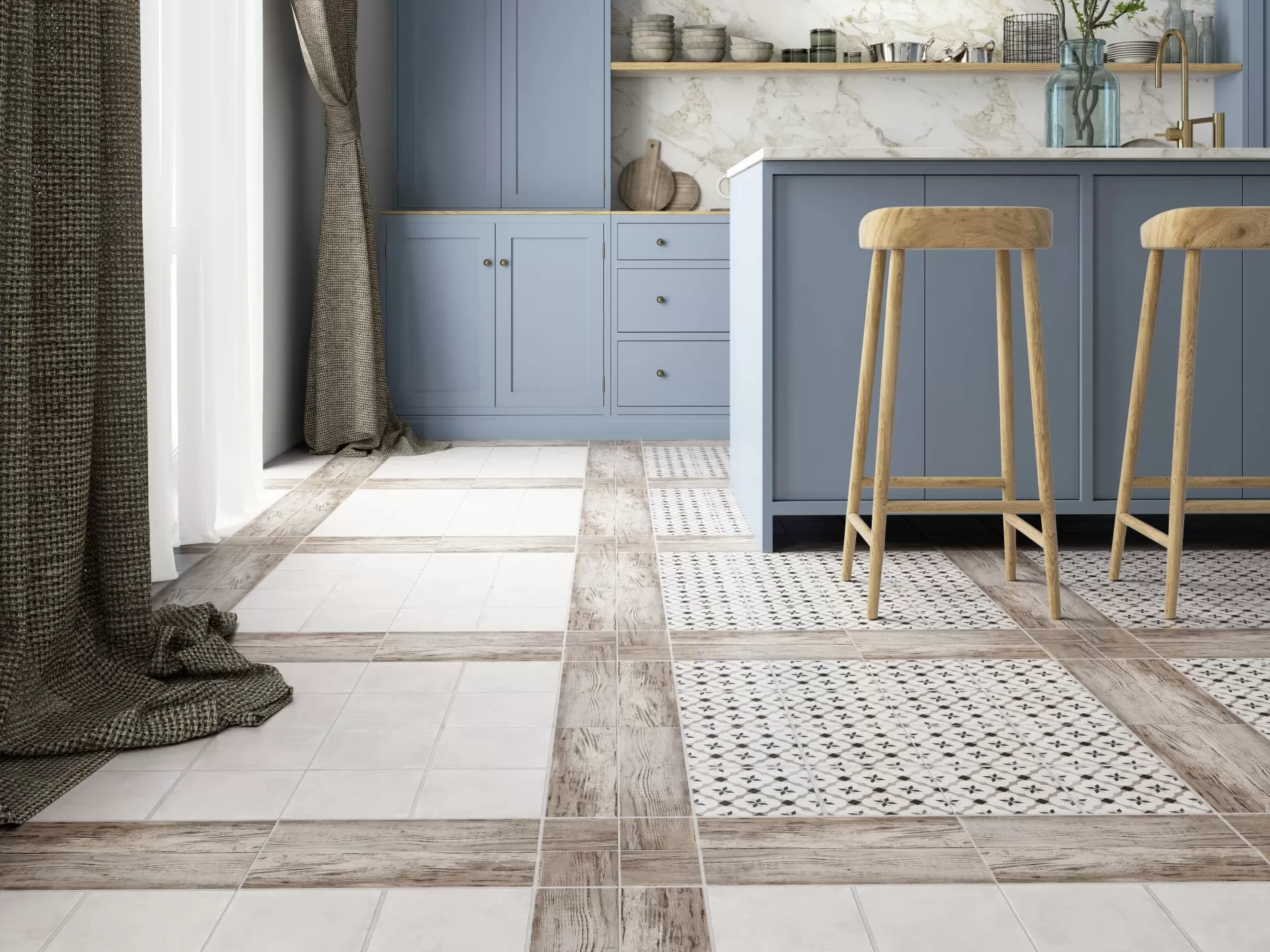 Керамогранит 6246-0040 (6046-0377) Борджиа бежевый 45х45