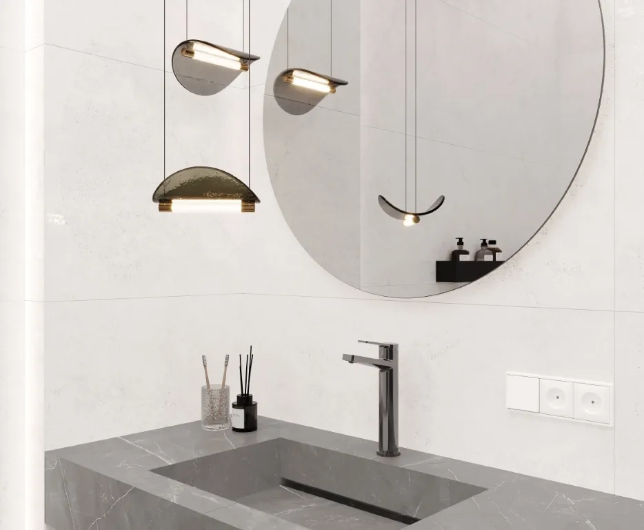 Керамогранит LP6012G0071R Antico Pearl светло-серый матовый карвинг 59,5х119,1