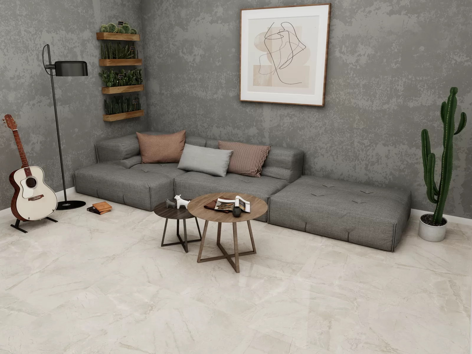 Керамогранит Rudra 8001 Natural 60x60