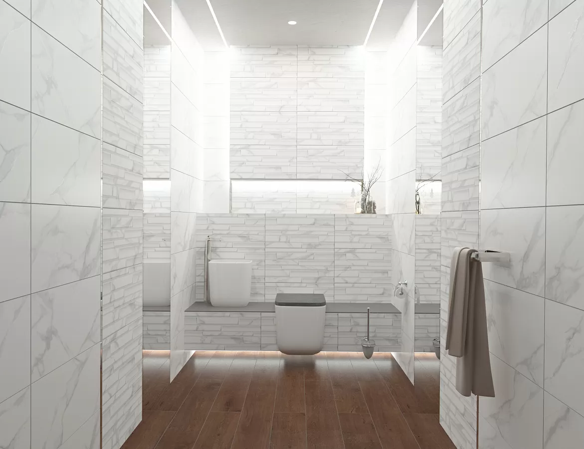 Плитка Calacatta Natura 1 33 31.5x63
