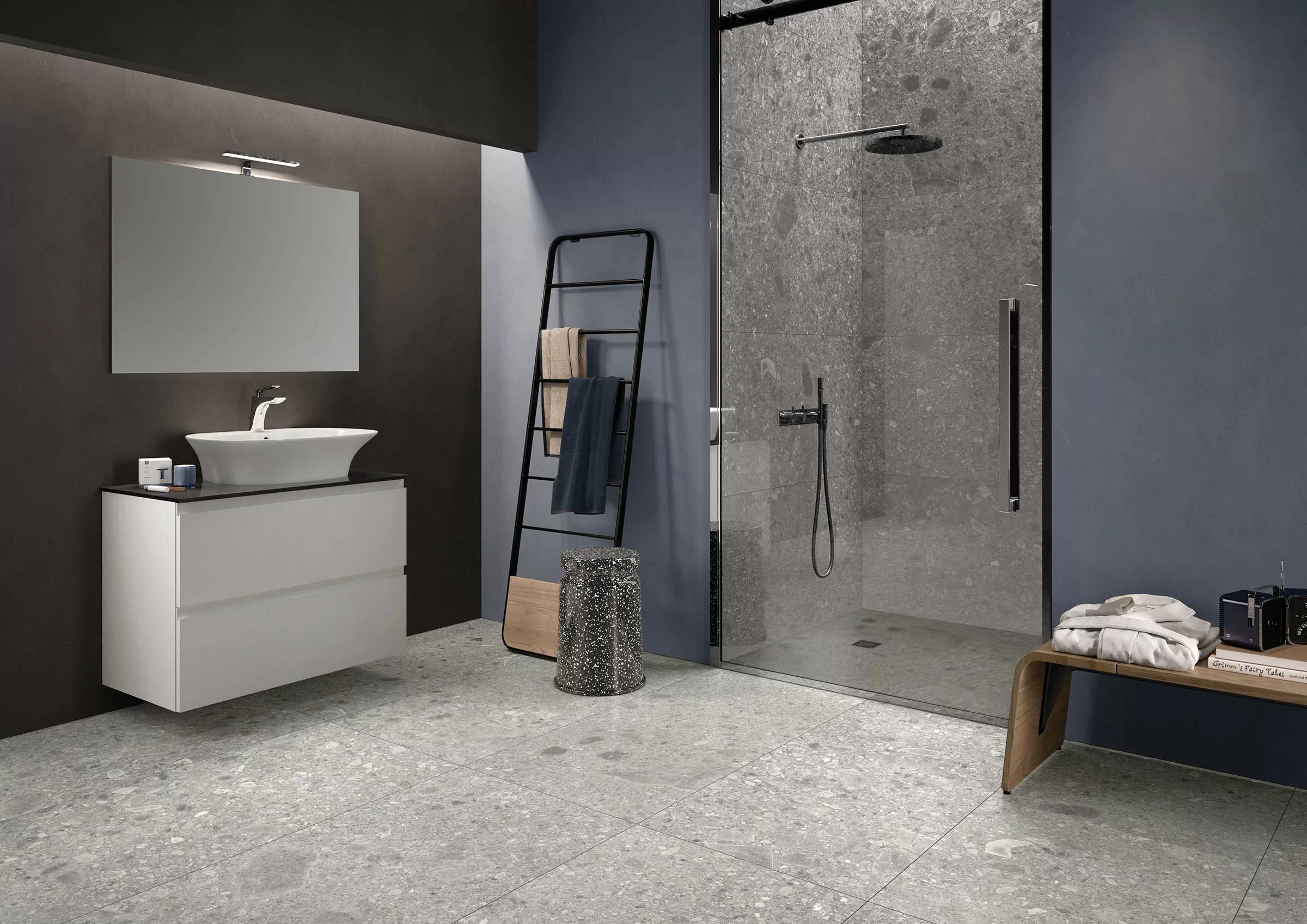 Керамогранит Ceppo Di Gre Stone Light Grey Matte Structure 60x120