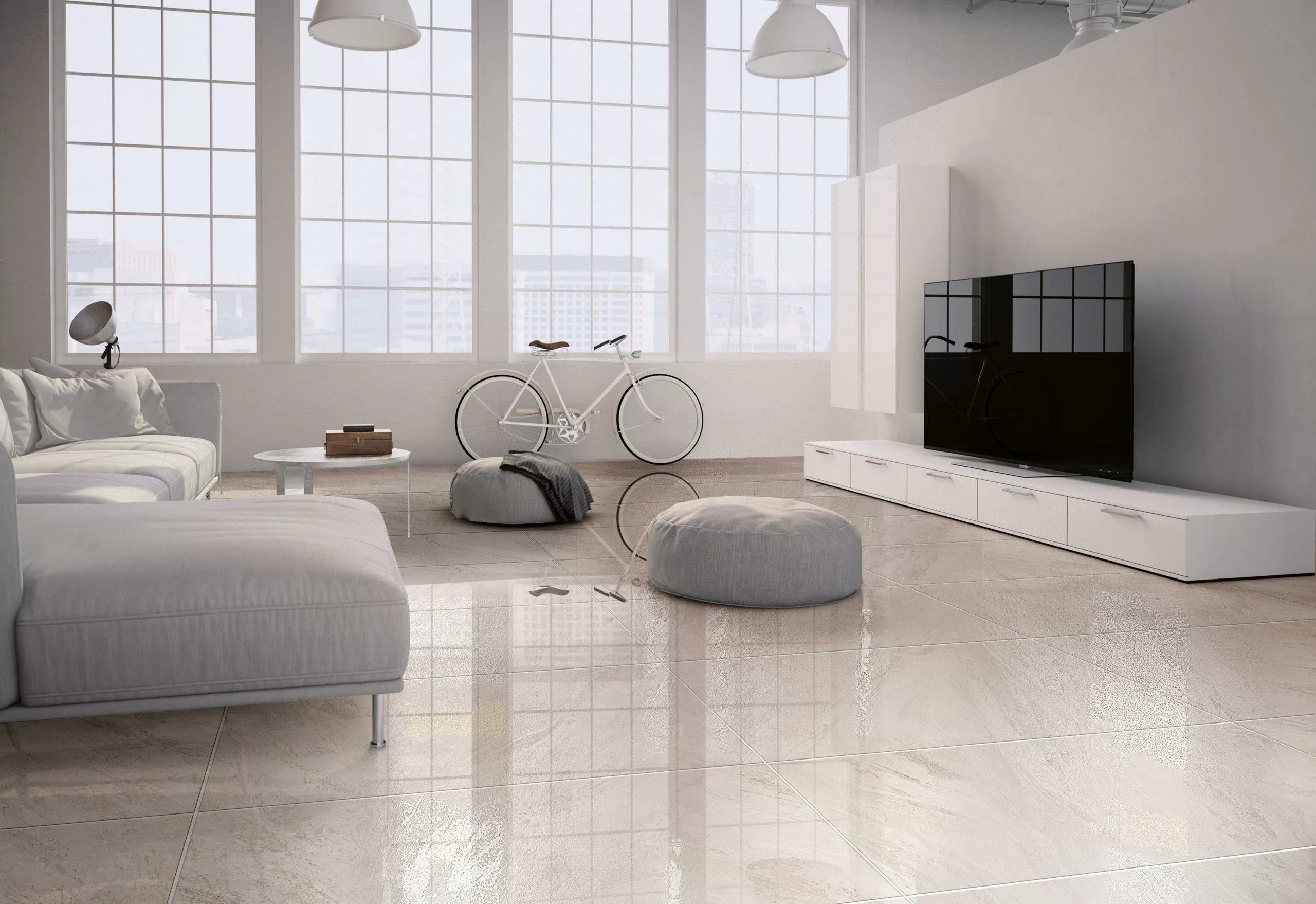 Керамогранит ISW12 Istinkto Lapp. White 60x120