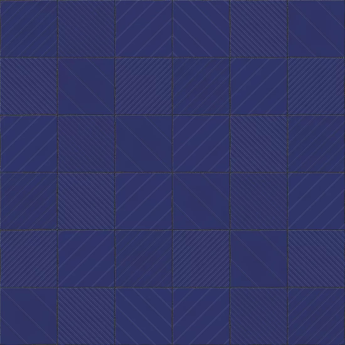 Плитка 3413 Protos Blue 13x13