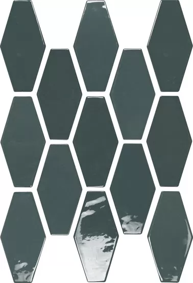 Плитка A035851 HARLEQUIN DARK GREEN 10x20