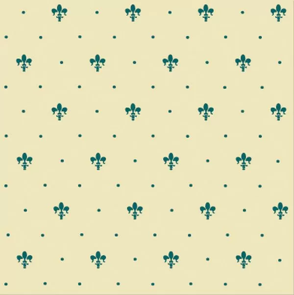 Плитка GL09-02 Giglio Verde Su Crema 20x20