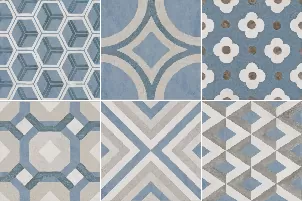 Керамогранит OS/B246/SG606220R Декор Онда 2 обрезной 7,2х7,2