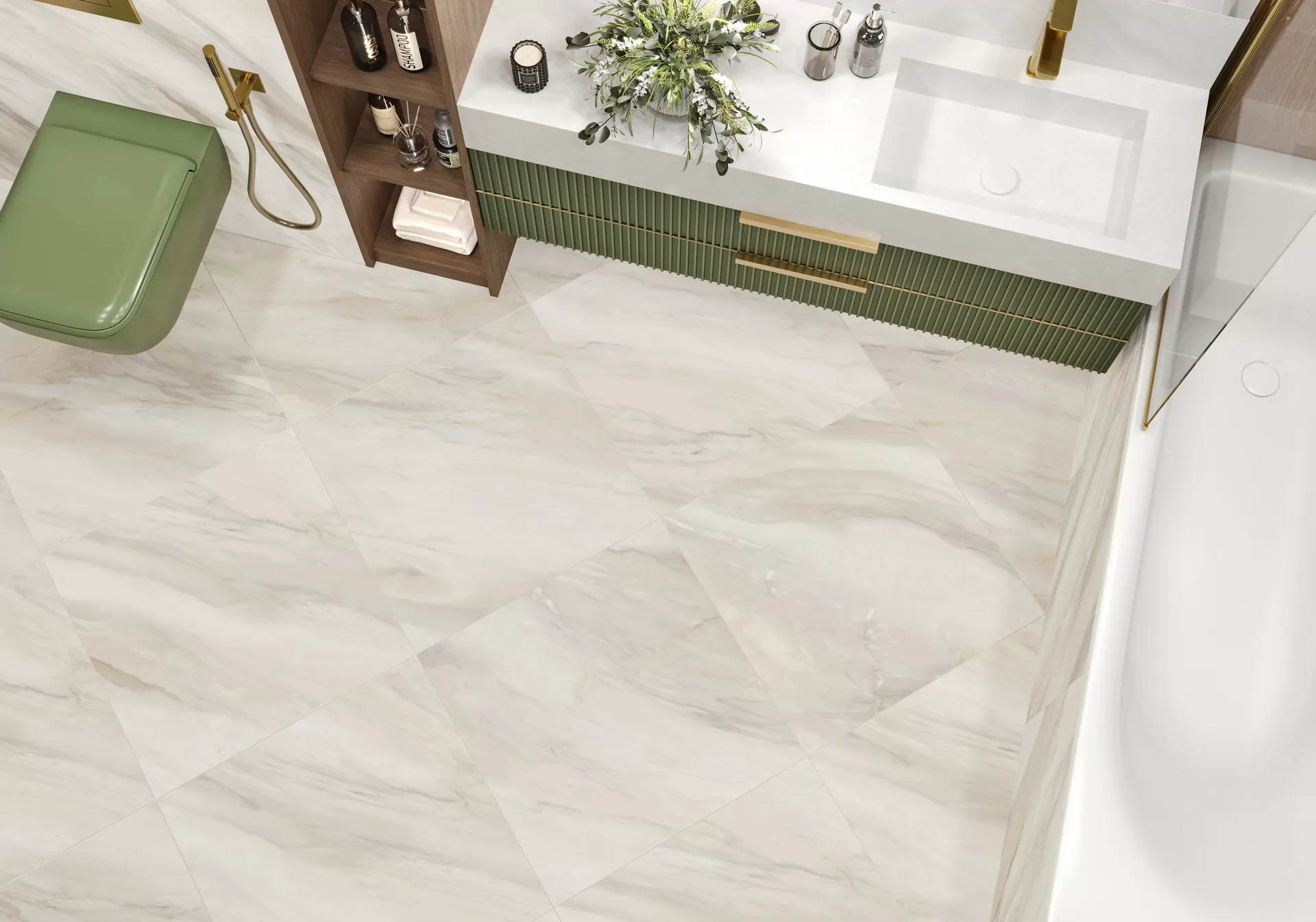 Керамогранит 60120CAA01M Carolina Crema матовый 600x1200x9.5