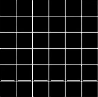 Мозаика 80059 Mosaic Black 5x5 30x30