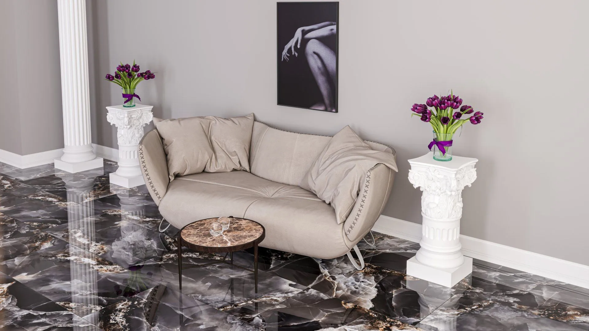 Керамогранит N12023 Aquamarine Polished 60x120