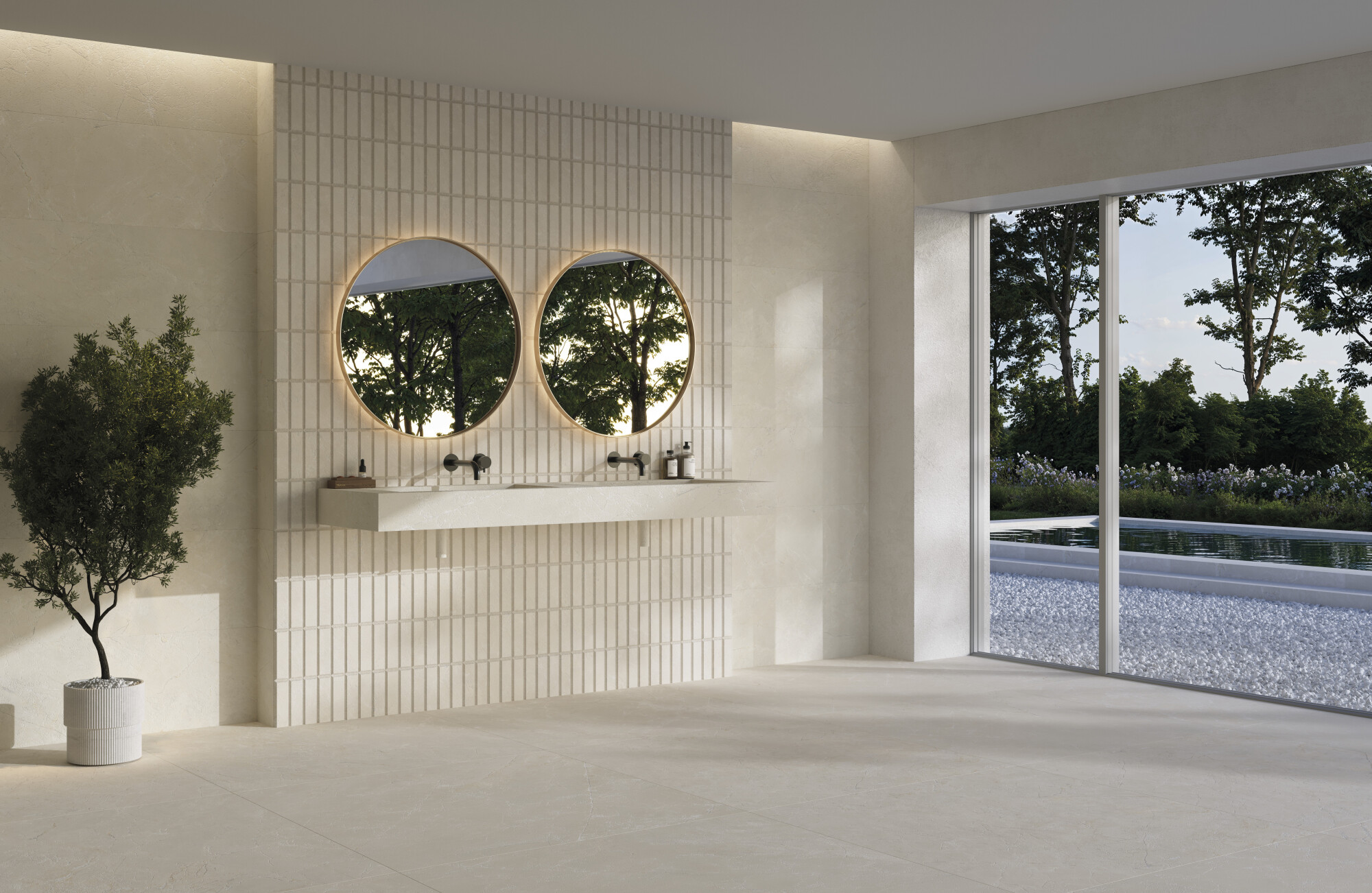 Плитка 40658 Eden Sand Decor SP/33,3x100/R 33,3x100
