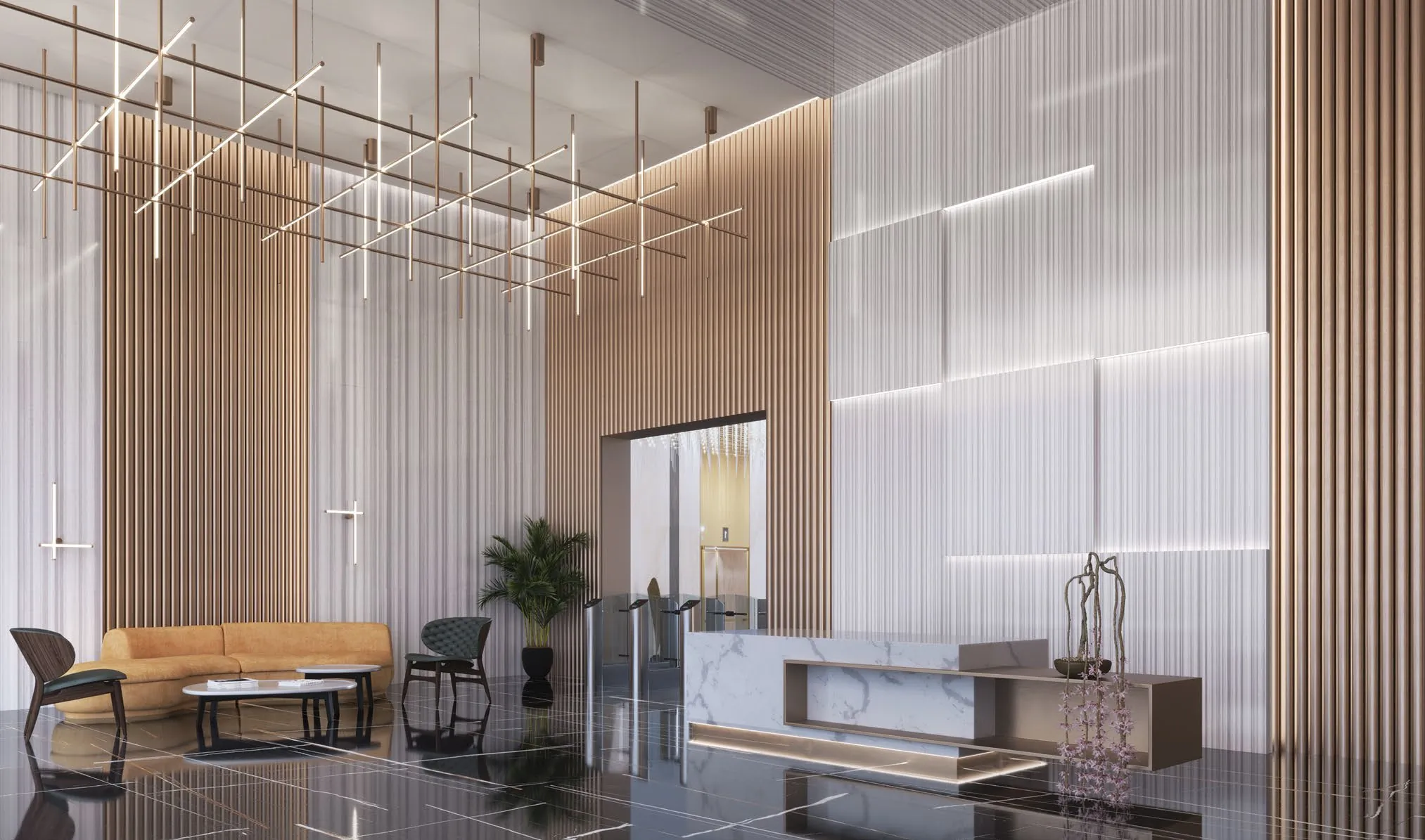 Керамогранит SG074902R Нестос серый светлый лаппатированный обрезной 119,5x320x1,1