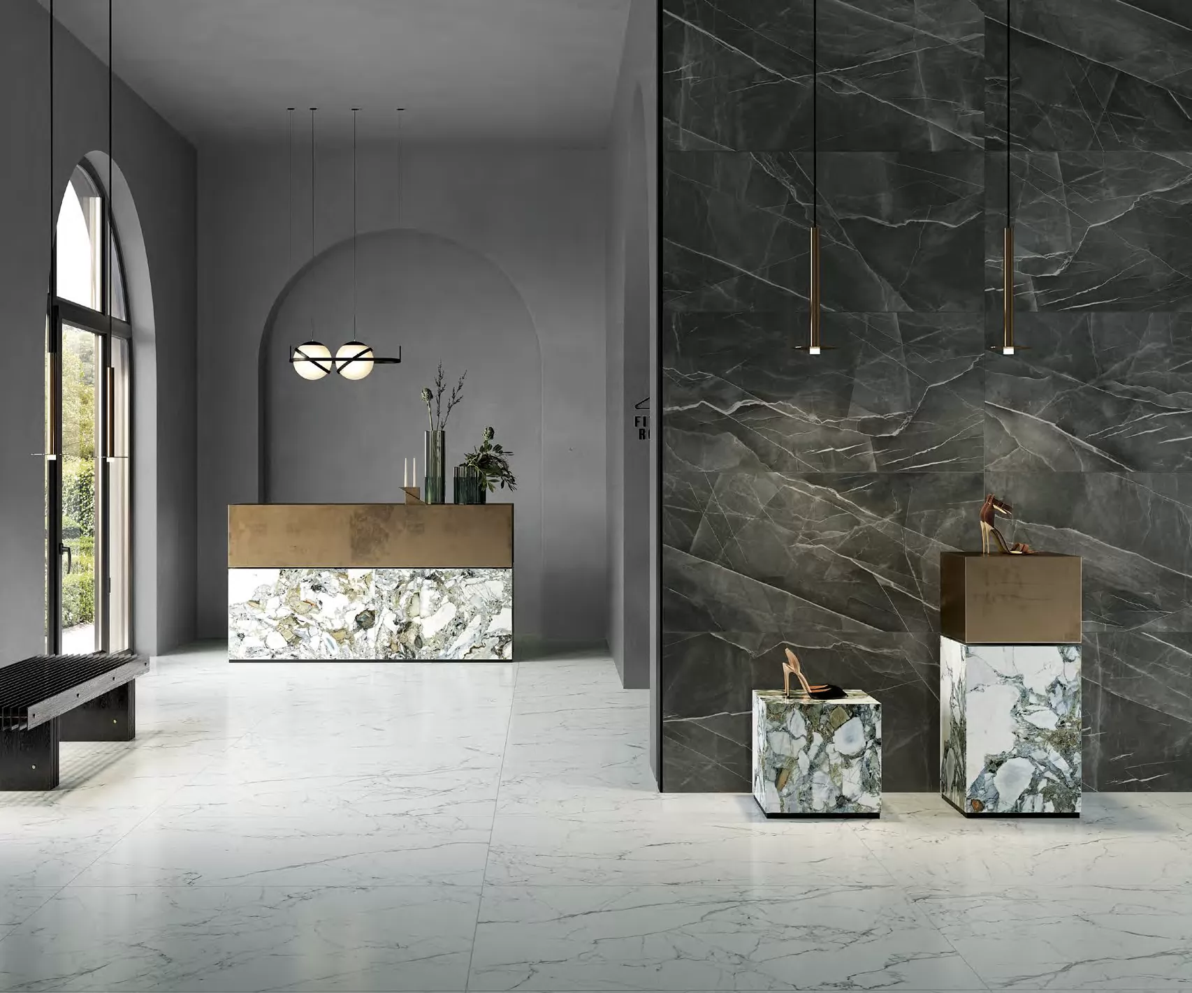Мозаика K9522088LPR1VTE0 CityMarble Микс мозаика 7ЛПР R9 7.5X7.5 30x30