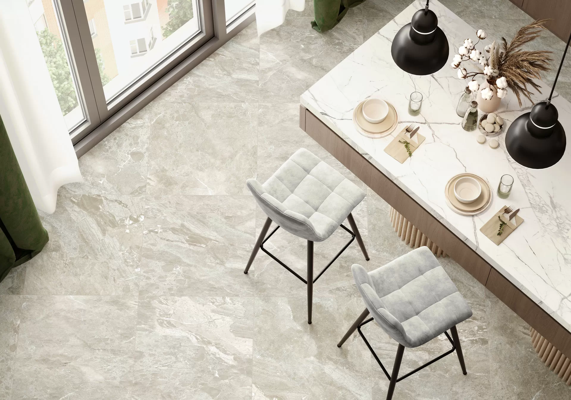 Керамогранит 60120GRY15 Greiny Gris Sugar 600x1200x9.5