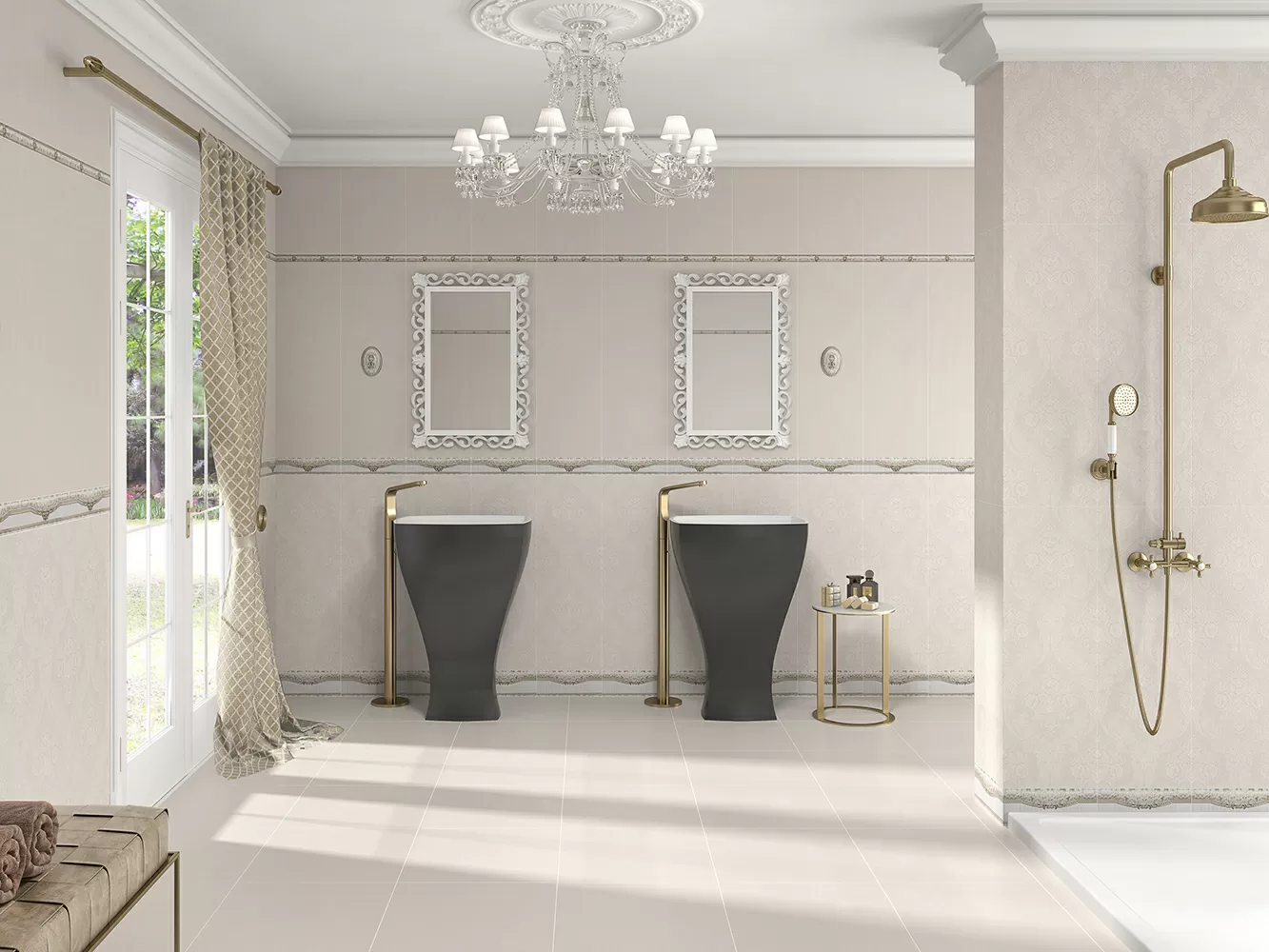 Плитка Allure Zocalo Maribor Oro 12x30
