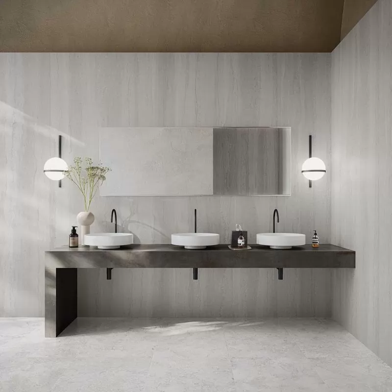 Керамогранит 0014154 Double Plain Grey Nat Rett. P. Tech R10 C 60x120