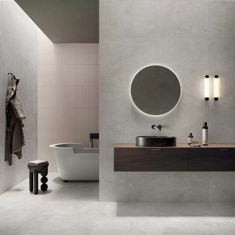 Керамогранит 0014154 Double Plain Grey Nat Rett. P. Tech R10 C 60x120
