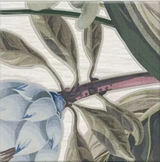 Керамогранит DECOR BLUE LEAVES 20x20
