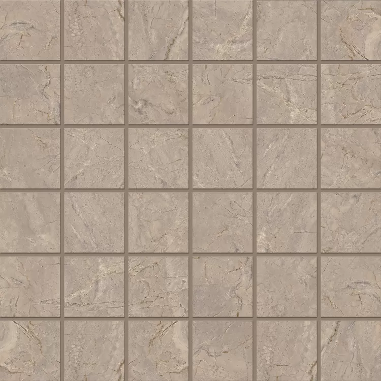 Мозаика BR02 Bernini Beige Мозаика неполированная (5х5) 30x30