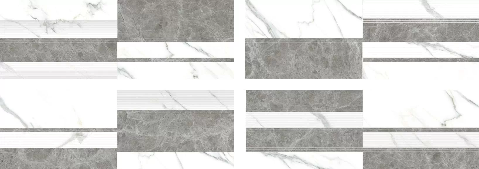 Плитка Calacatta Decor Combi Rectificado 30x90