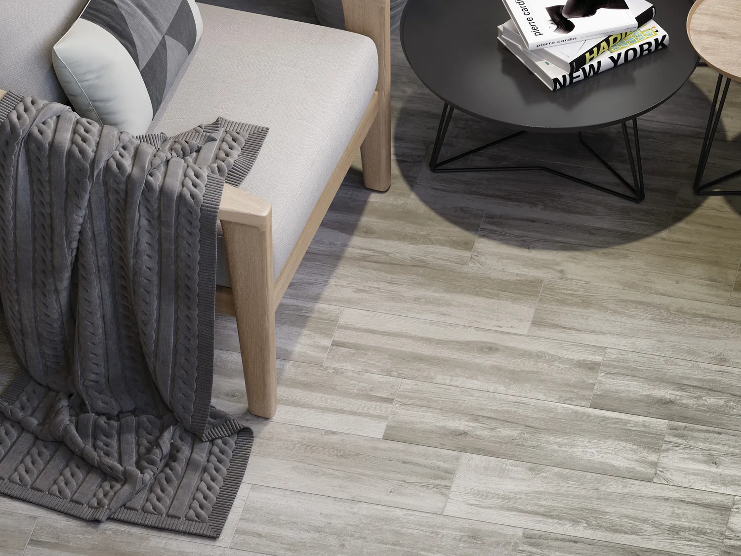 Керамогранит 16728 Antiquewood серый 18,5x59,8