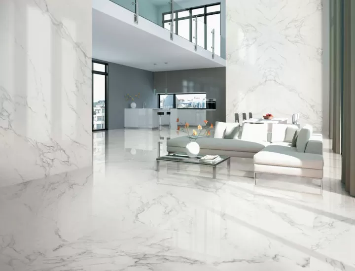 Керамогранит 83064 Statuario Nat. Rett. 10mm 60x120