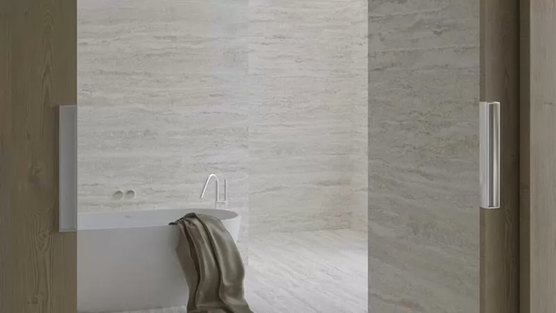 Керамогранит P10898.6 Travertino Sand Mat Bianco Rec 60x120