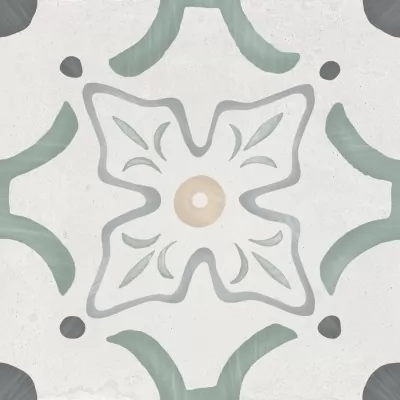 Керамогранит Sirocco Green Flower 22,3x22,3