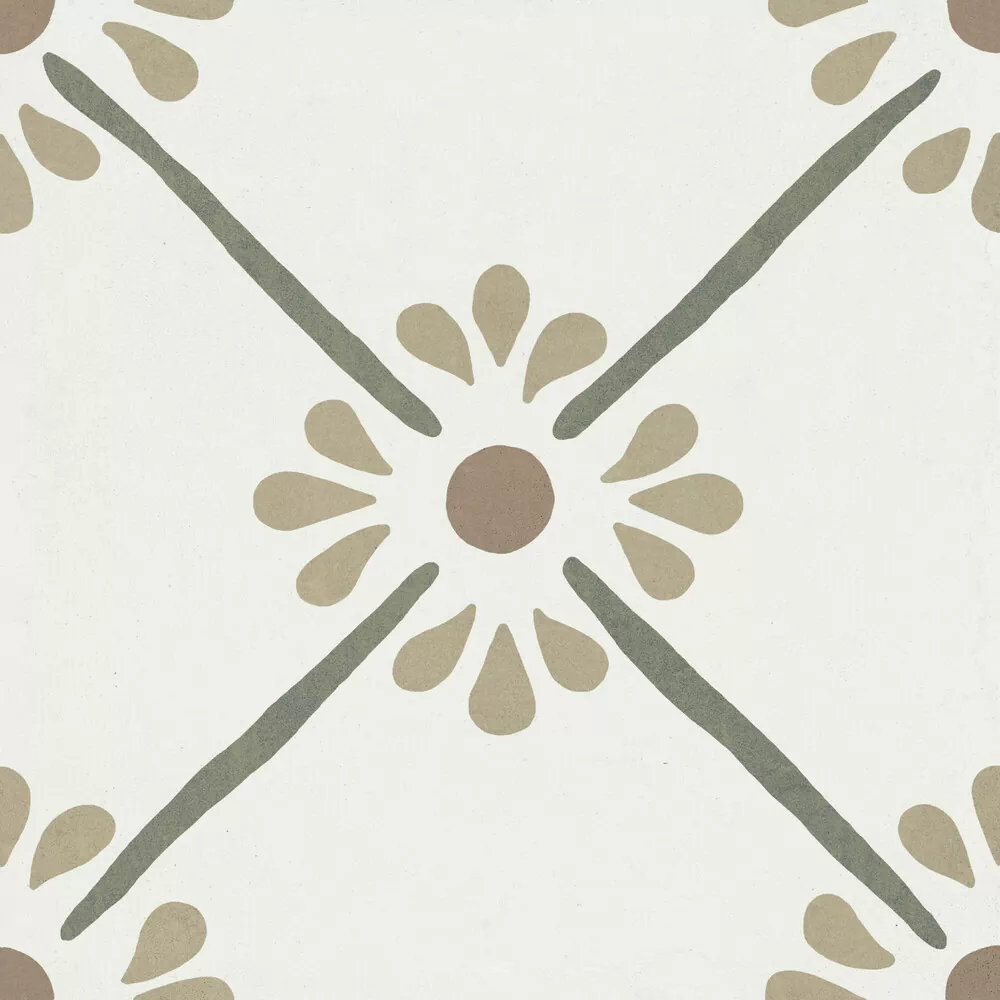 Керамогранит 37788 Provenza Green Flower/22,3 22,3x22,3