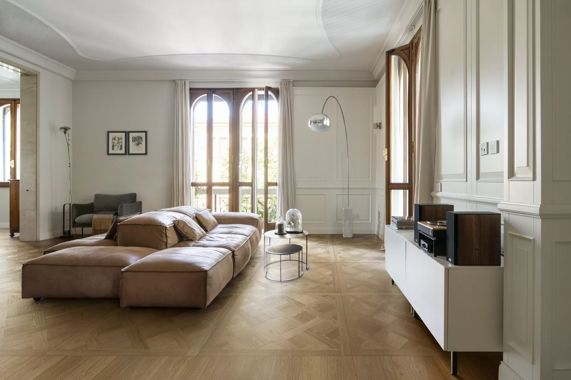 Керамогранит MEK3 Intrecci Versailles Miele Rt 120x120