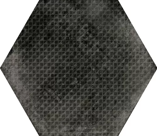 Керамогранит 23604 Urban Hexagon Melange Dark 29,2X25,4