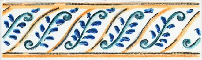 Плитка STG/A493/1146 Капри майолика 9.9x3
