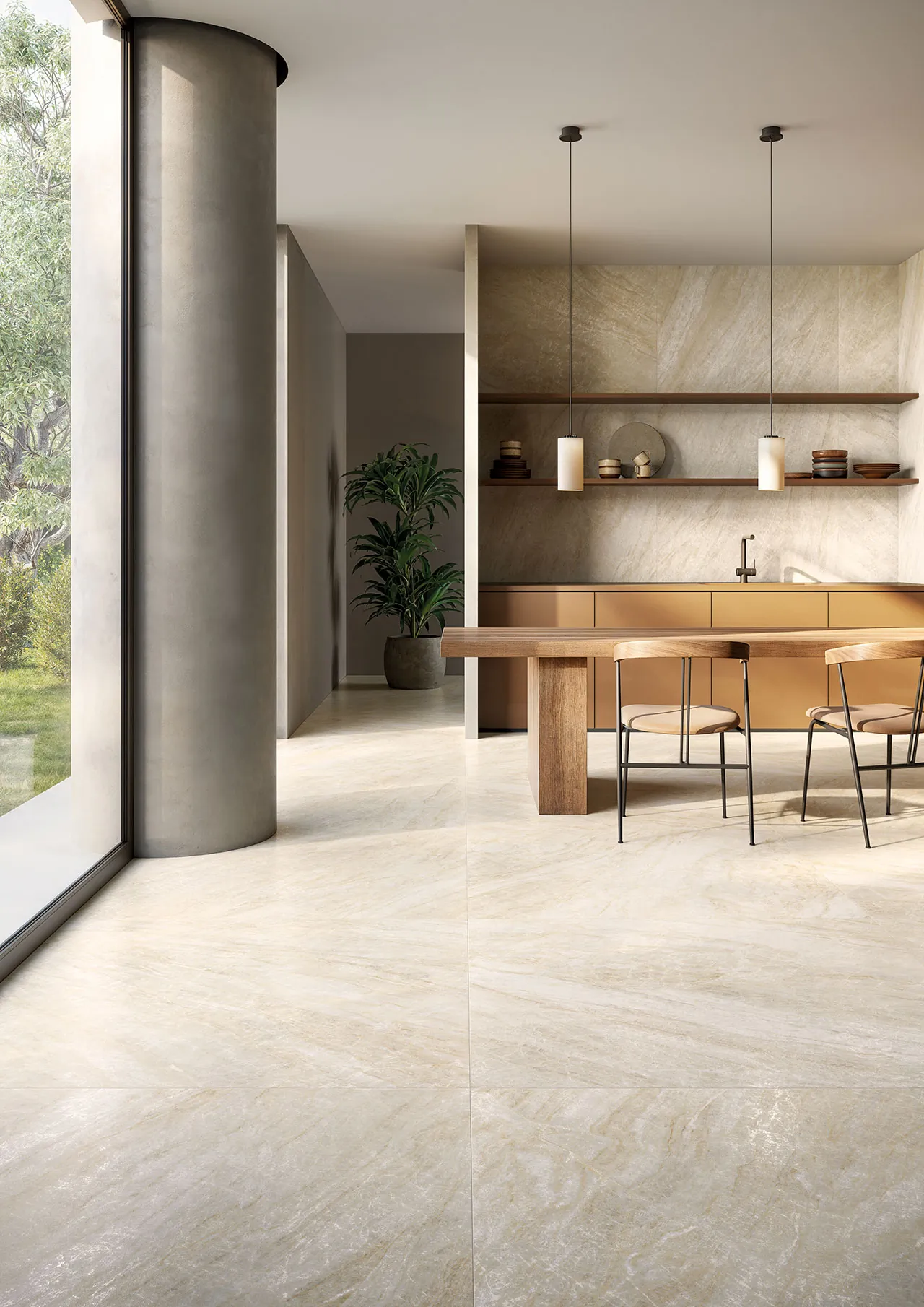 Керамогранит 1006956 Oyster White Ret 60х120