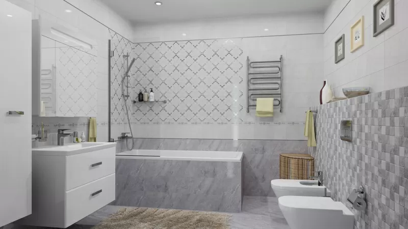 Керамогранит Мармара серый 40х40x0,7