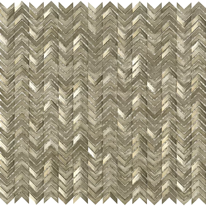 Мозаика L241714751 Gravity Aluminium Arrow Gold 29,8х30