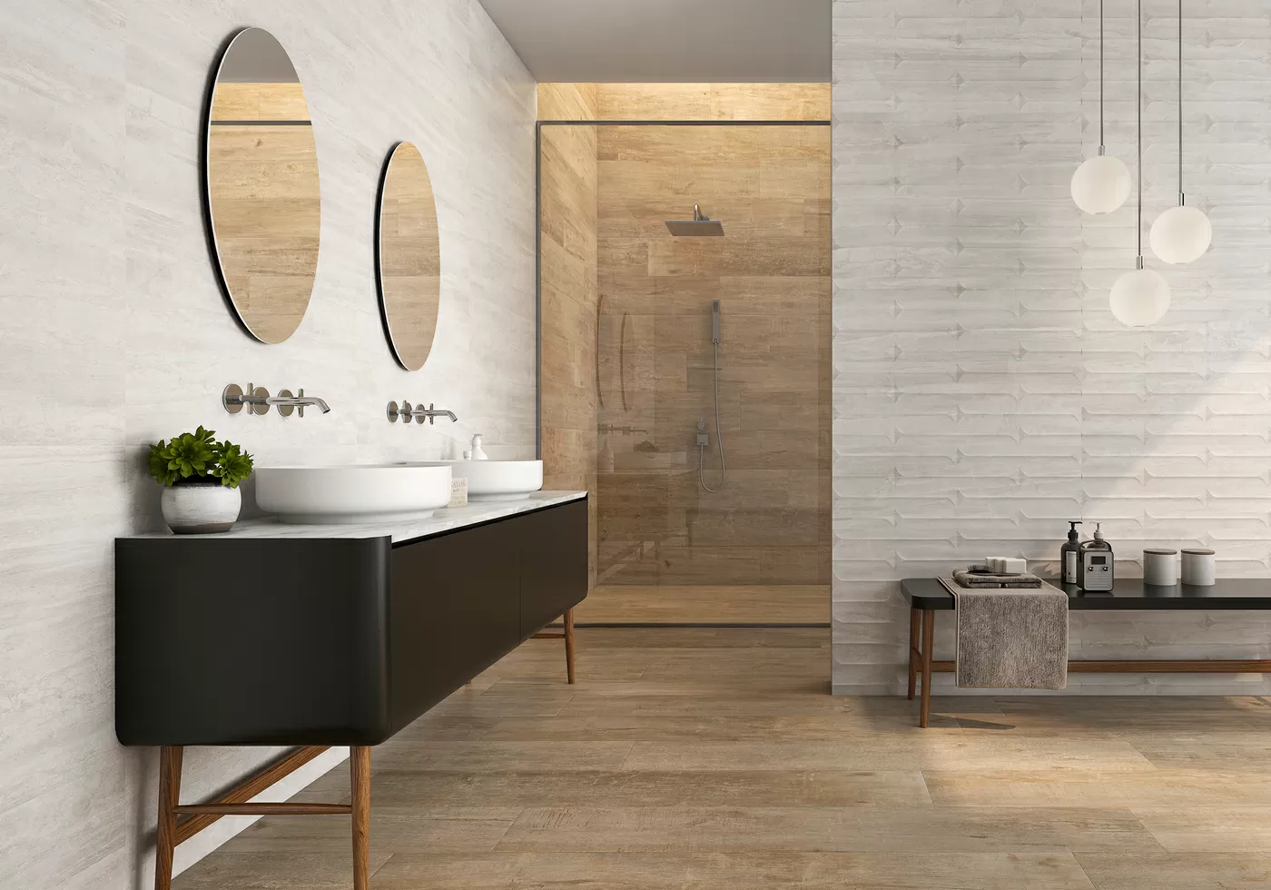Плитка R0000304 Luxury Concept White Mat 30x90