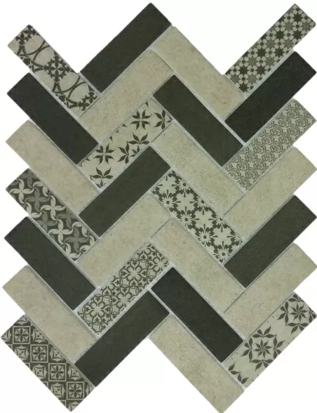 Мозаика Tweed Gray 32.6x30.4